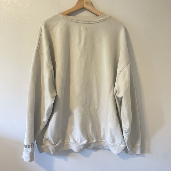 Levi’s Rugged Relaxed Henley Crewneck Sweatshirt Deer Yellowstone XXL - Picture 9 of 9